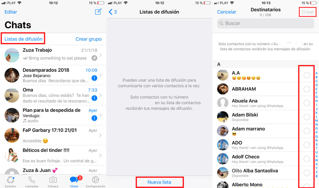 Como Crear Una Lista De Difusión En Whatsapp Android E Ios 5425